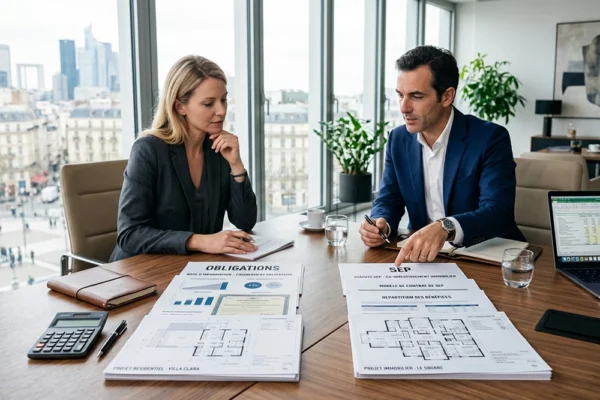 Photo illustrant le financement alternatif d’un marchand de biens, entre obligations et SEP, dans un contexte d’analyse financière immobilière