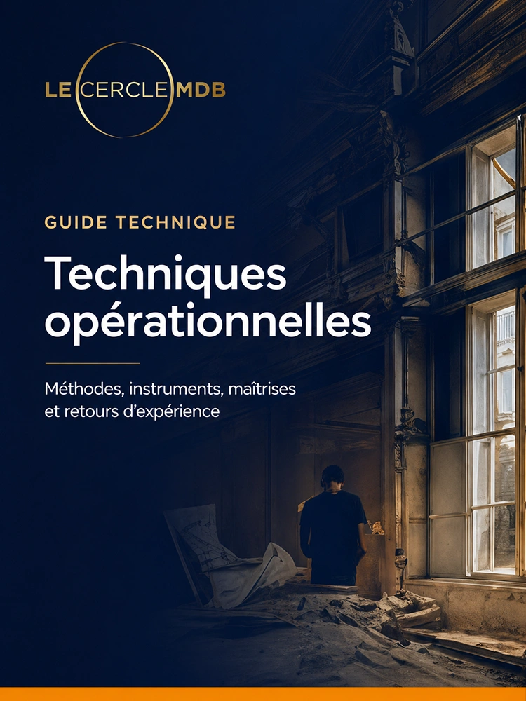 Guide des techniques opérationnelles en marchand de biens